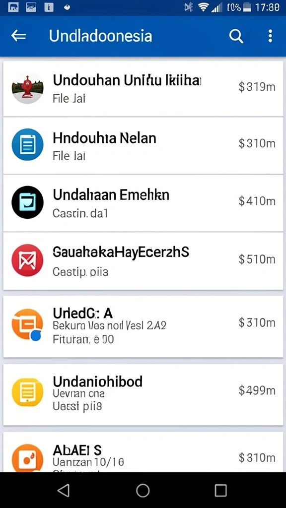 Tampilan antarmuka yang ramah pengguna.