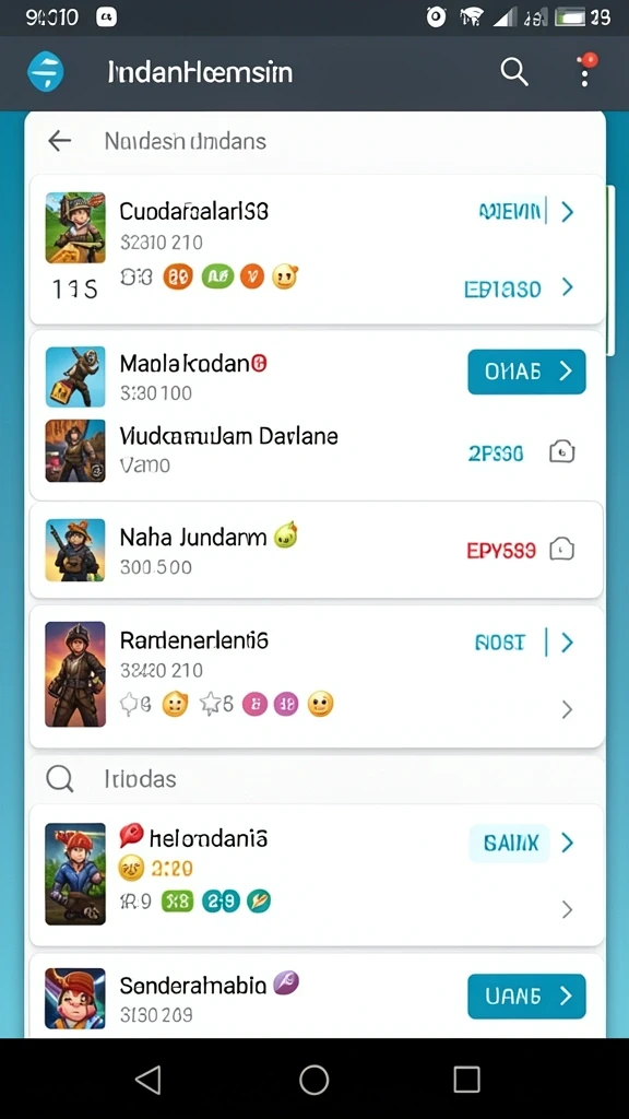 Karakter unik untuk dipilih oleh pemain.