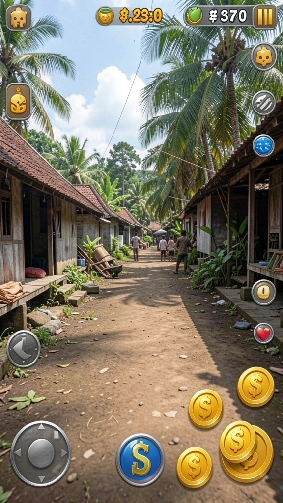 Tampilan awal game 8055 yang menarik.