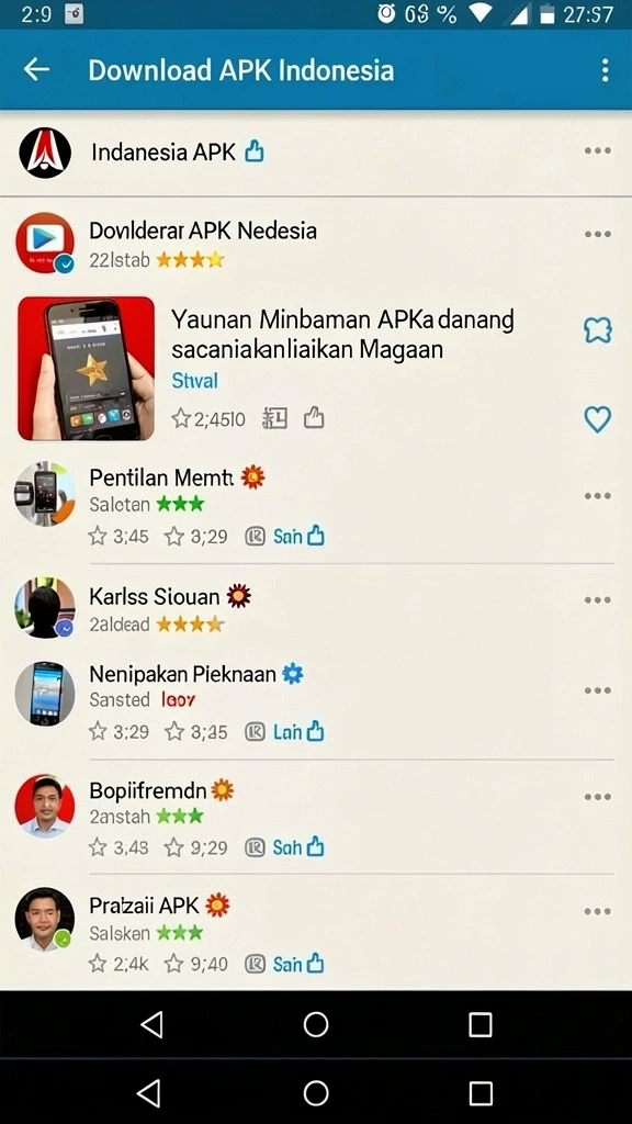 Tampilan antarmuka yang menarik dan modern.