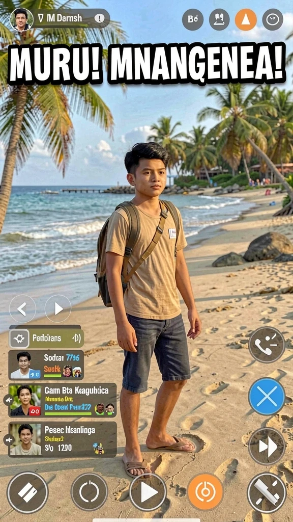 Tampilan awal yang menarik dan informatif.