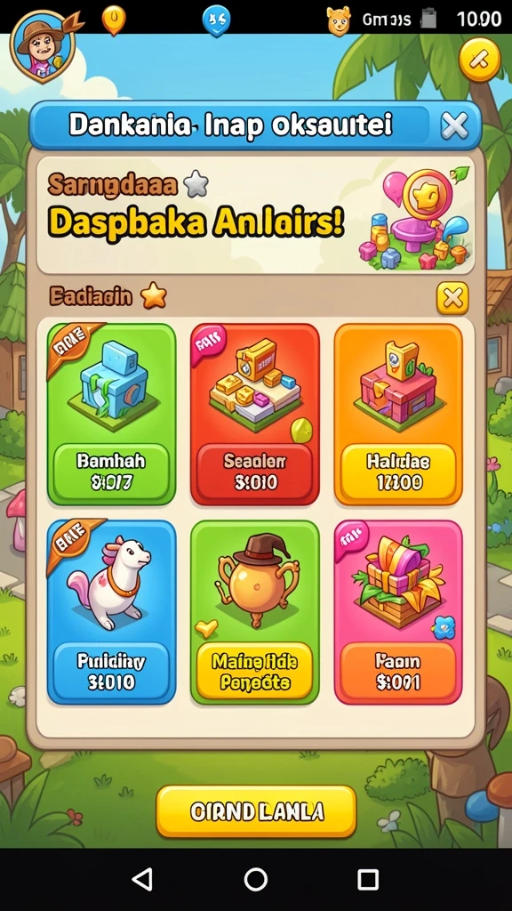 Tampilan grafis yang memukau dan interaktif.