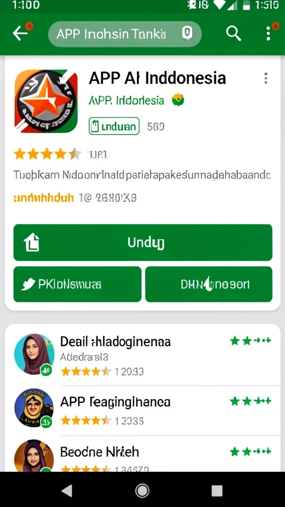 Tampilan antarmuka yang bersih dan menarik.