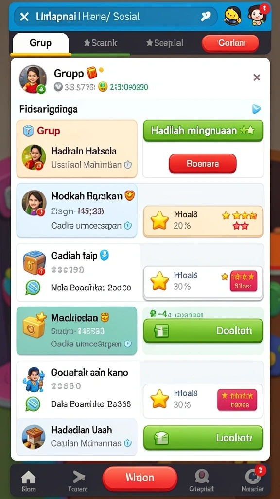 Tampilan antarmuka yang modern dan user-friendly.