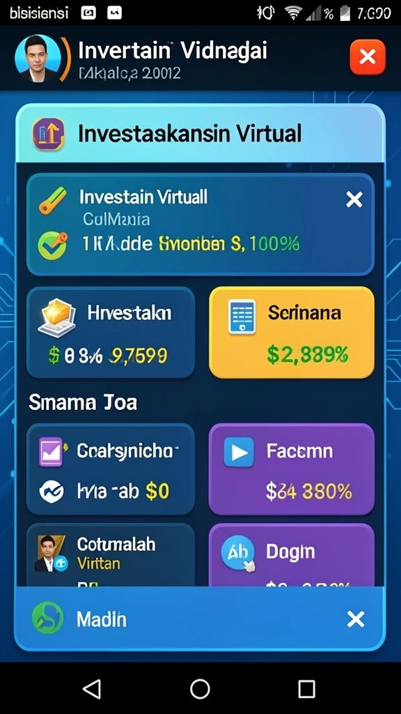 Tampilan antarmuka yang intuitif dan menarik.