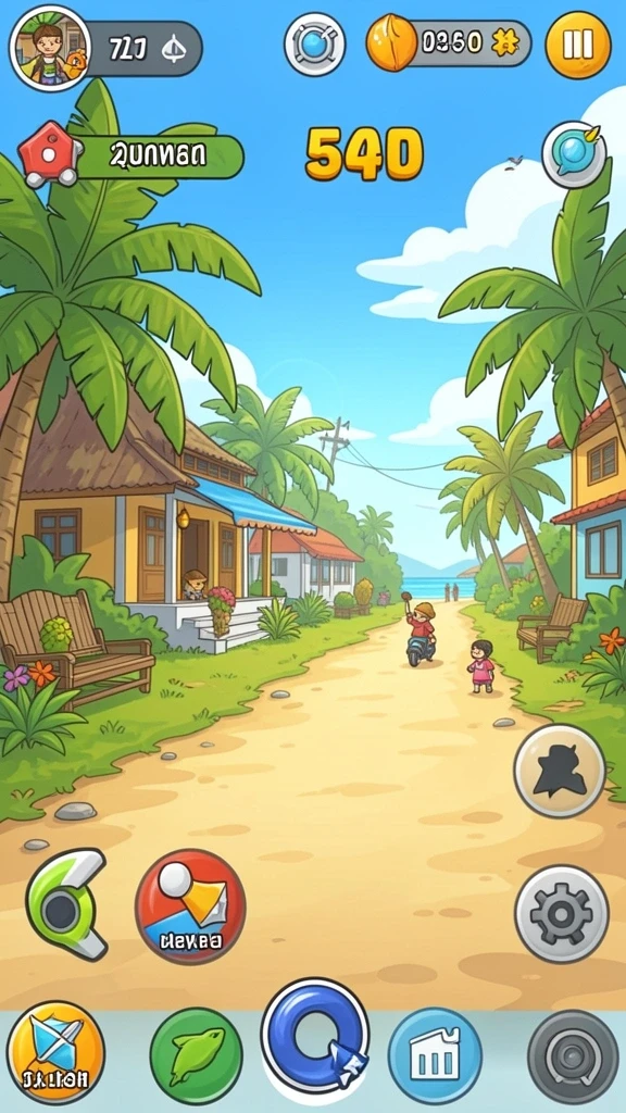 Karakter-karakter unik dengan berbagai skin menarik untuk dipilih.