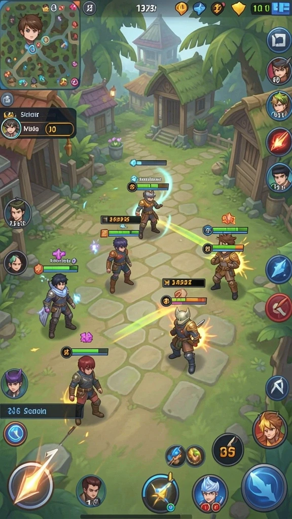GAMBAR 3: Grafik menawan yang membuat permainan semakin seru.