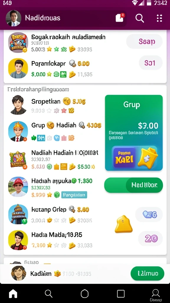 Tampilan grafis yang memukau dan modern.