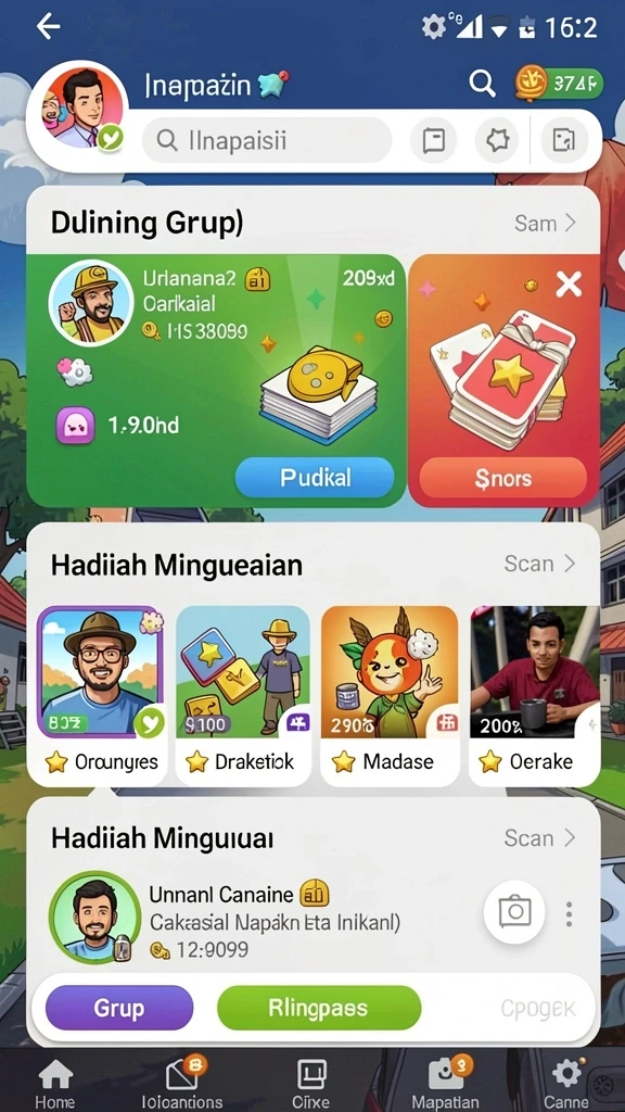 Tampilan antarmuka HOKI65 yang menarik.