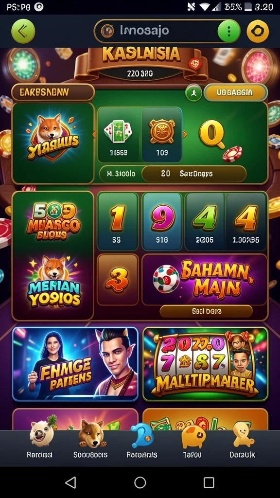 Fitur turnamen yang seru untuk semua pemain.