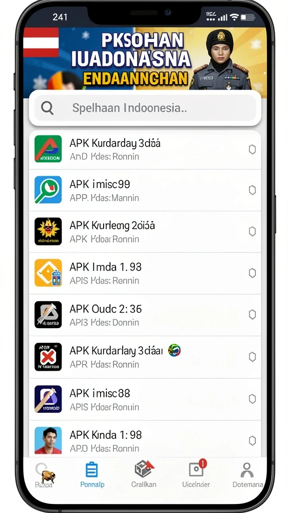 Screenshot menunjukkan level yang penuh warna dan menantang.
