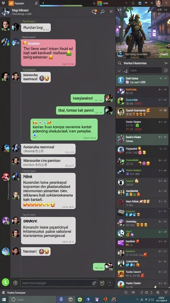 Berbagai mode permainan yang bisa dipilih.