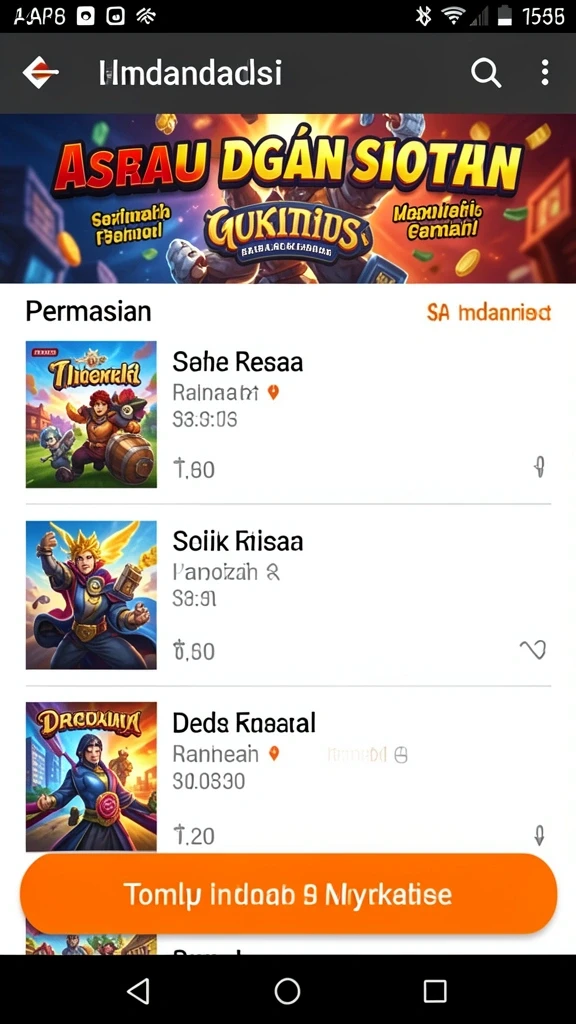 Beragam tema slot yang menarik.
