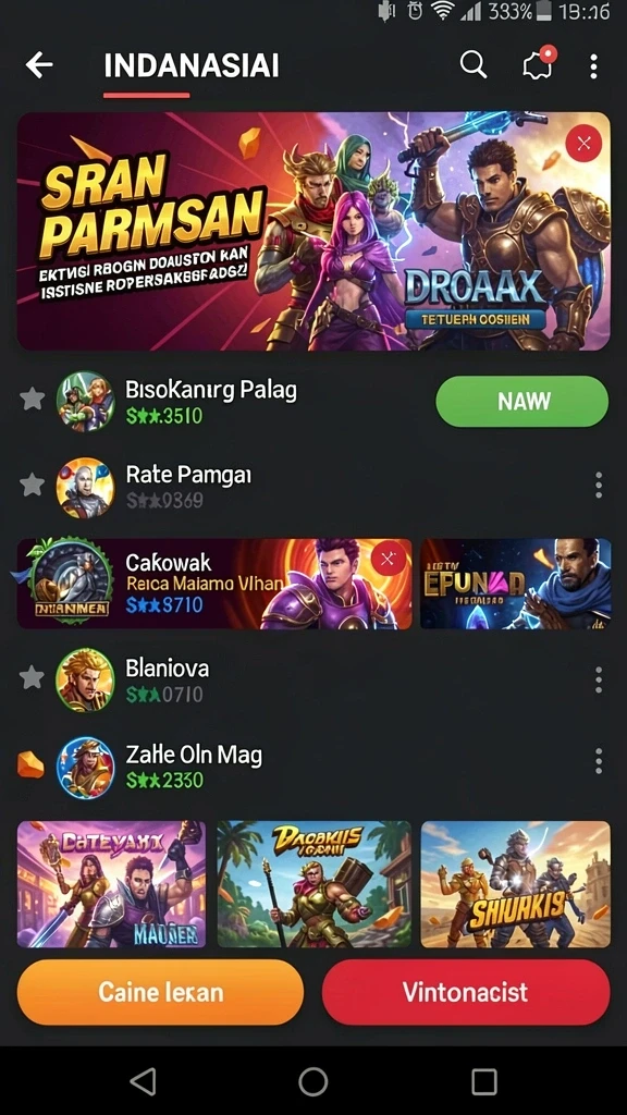 Tampilan antarmuka yang menarik dan mudah dinavigasi.