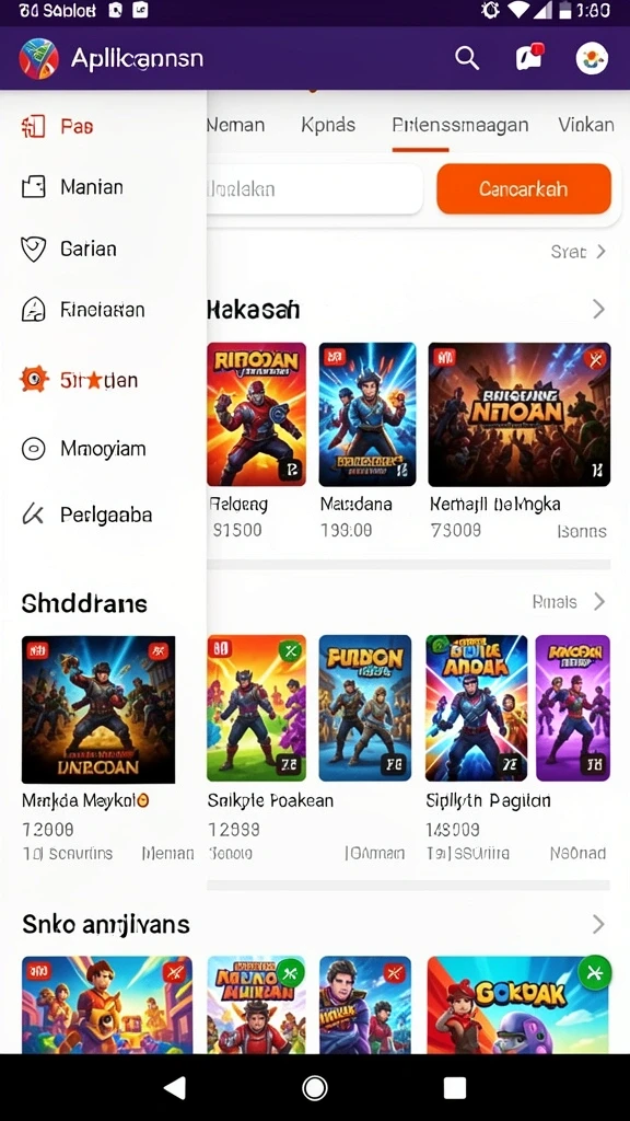 Berbagai pilihan permainan yang tersedia dalam NAGITABET.