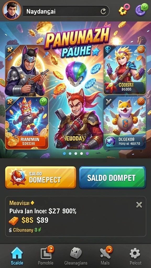 Screenshot menampilkan mode permainan baru yang menarik.