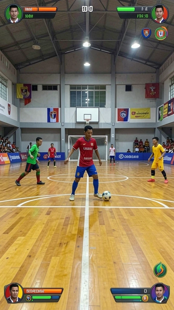 Tampilan antarmuka yang menarik dan responsif.