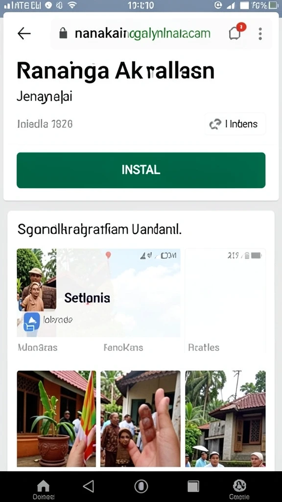 Tangkapan layar pertama menunjukkan misi petualangan yang mendebarkan.