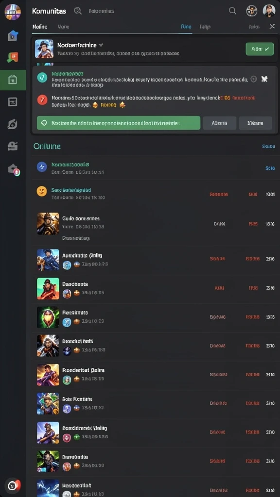 Tampilan mode multiplayer yang seru dan interaktif.