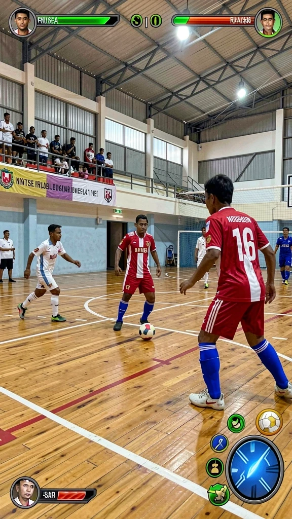Adegan pertarungan yang penuh aksi dan keseruan.