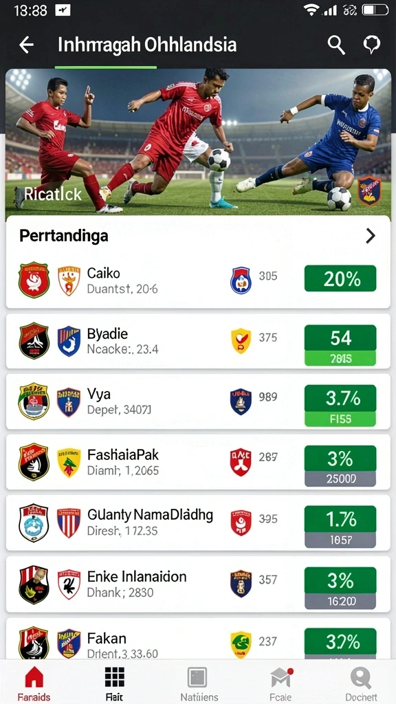 Pemandangan dunia game yang memukau dan imersif.