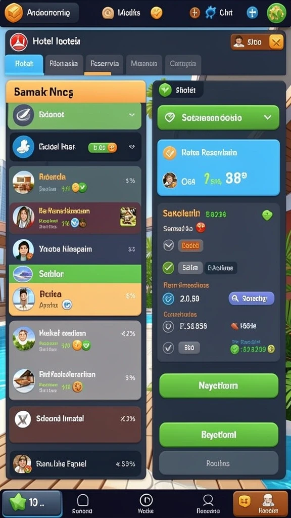 Tampilan antarmuka yang menarik dan user-friendly.