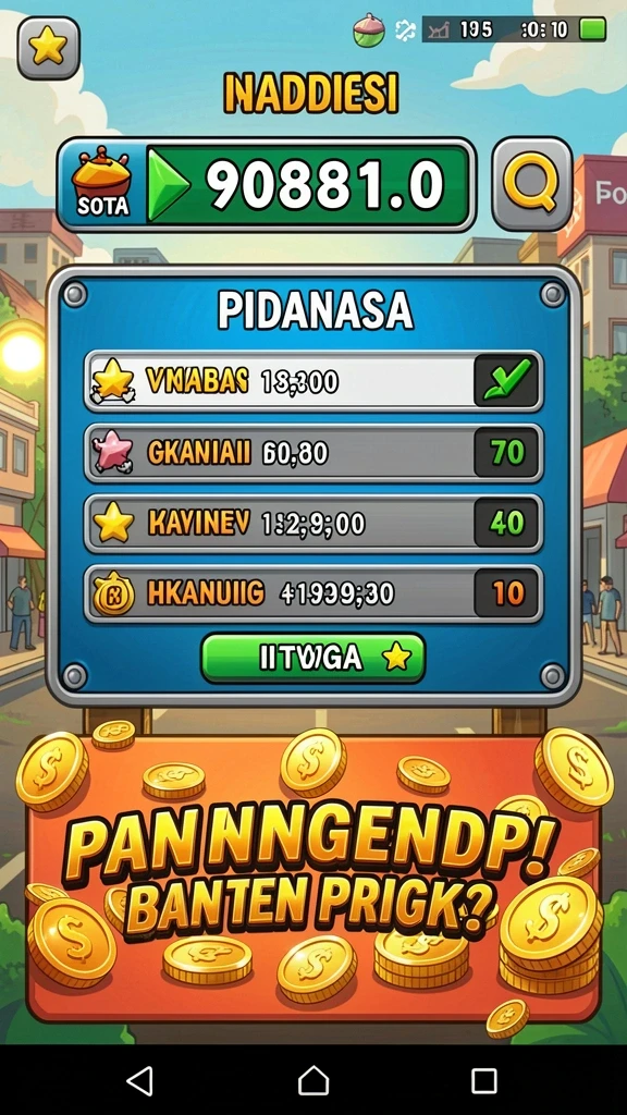 Berbagai pilihan permainan yang mengasyikkan.