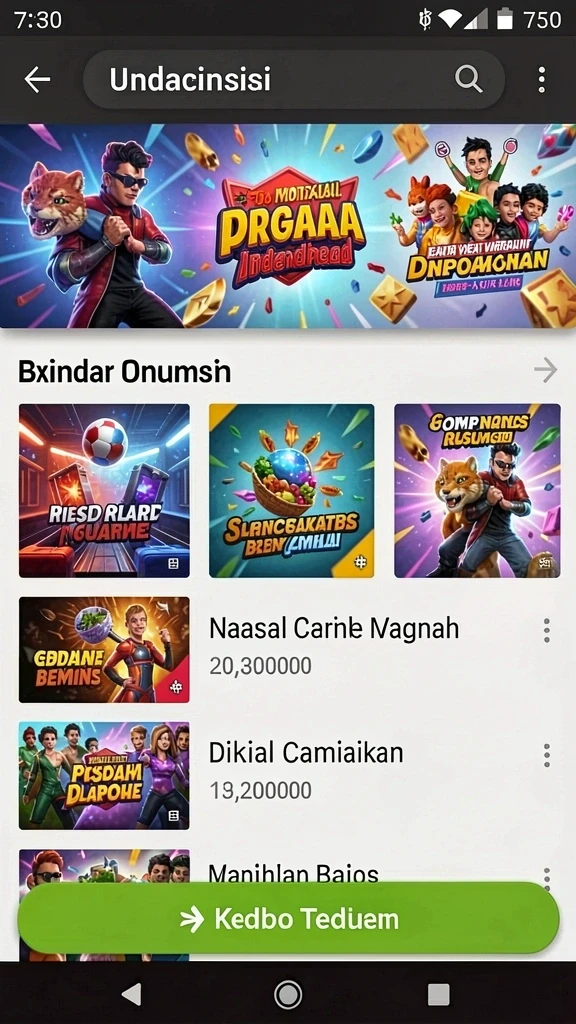 Pengalaman bermain yang seru dan memuaskan.