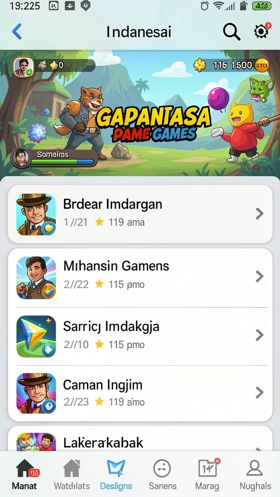 Tampilan antarmuka yang menarik dan mudah digunakan.