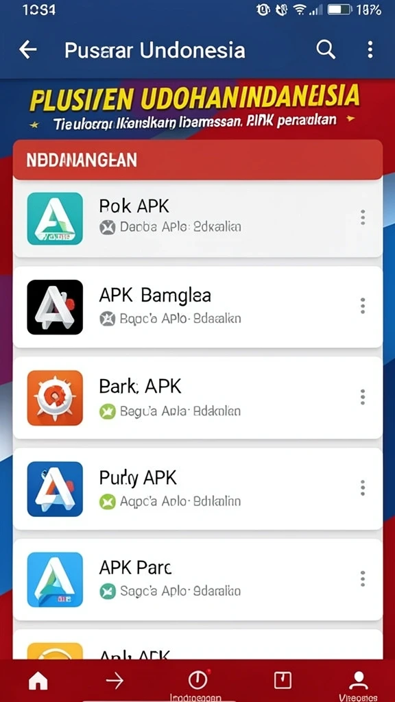 Beragam tema permainan yang menghibur.