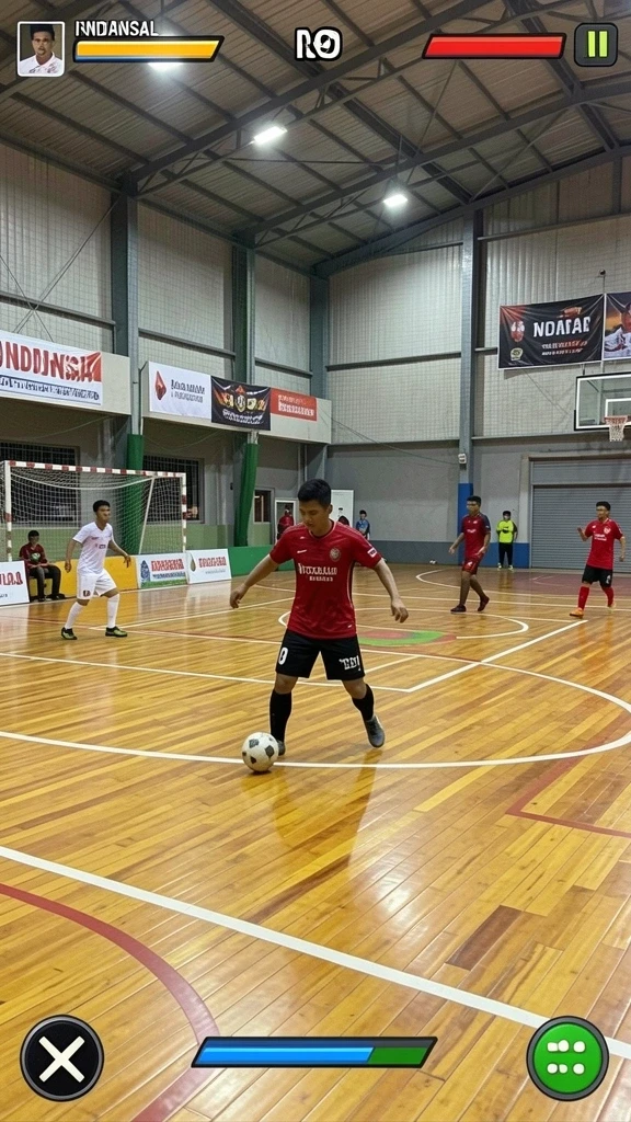 Menampilkan antarmuka permainan yang menarik.