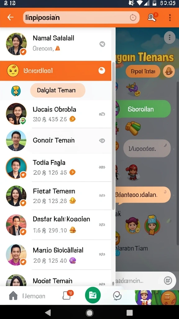 Tangkapan layar menampilkan gameplay seru di TERONG123.