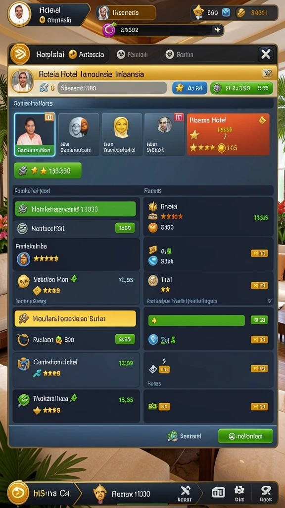 Screenshot pertama menampilkan karakter utama dalam aksi.